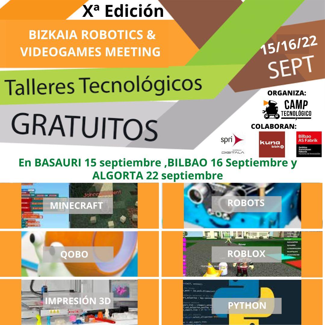 Bilbao-Bizkaia Robotics & Videogames Meeting 2023