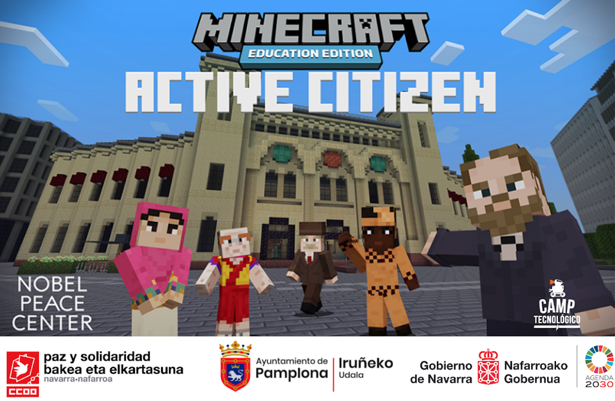 Talleres gratuitos de Minecraft ODS Pamplona
