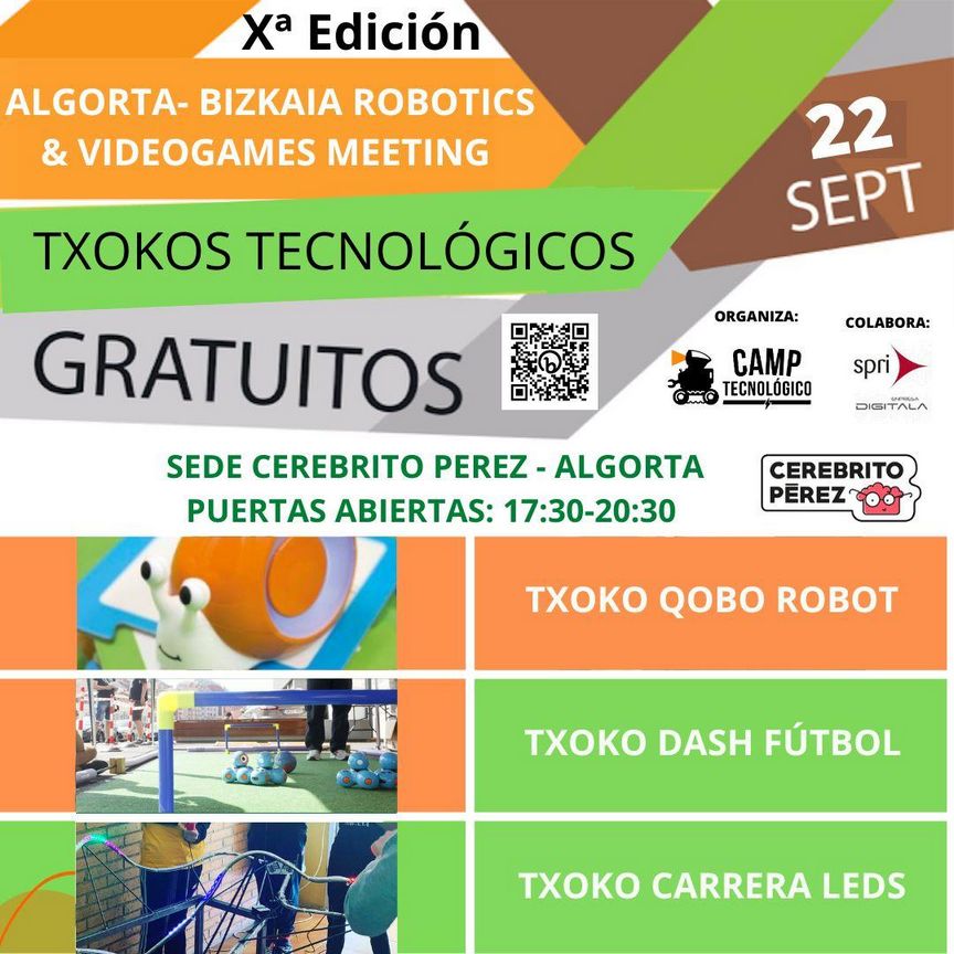 Algorta-Bizkaia Robotics & Videogames Meeting 2023