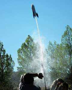 Cohete de agua